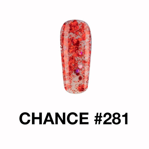 Chance Gel Polish & Nail Lacquer (by Cre8tion), 281, 0.5oz