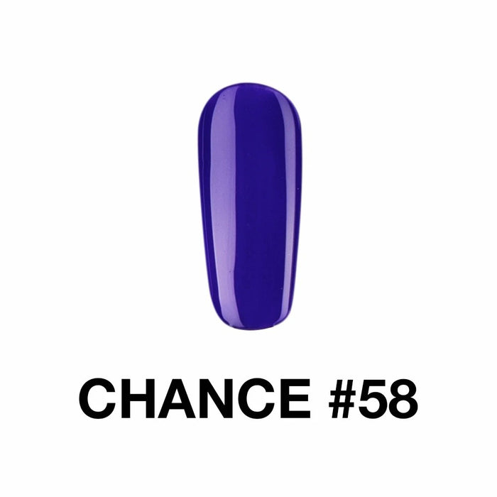 Chance Gel Polish & Nail Lacquer (by Cre8tion), 058, 0.5oz