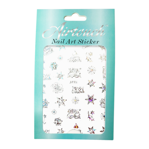 Airtouch Nail Art Sticker, Christmas Collection, CM26, A051 OK0909LK