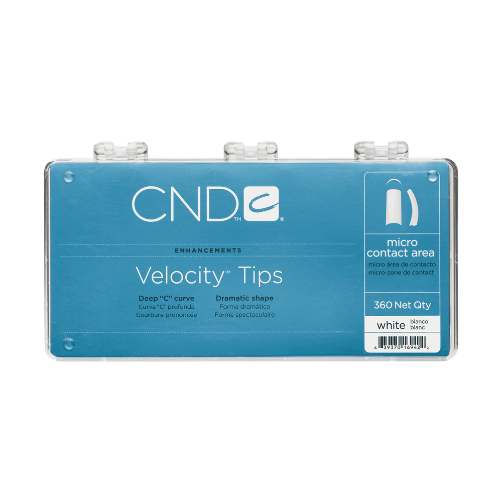 CND Velocity Tips, WHITE, 360 pcs/box, 98405 OK0611MD