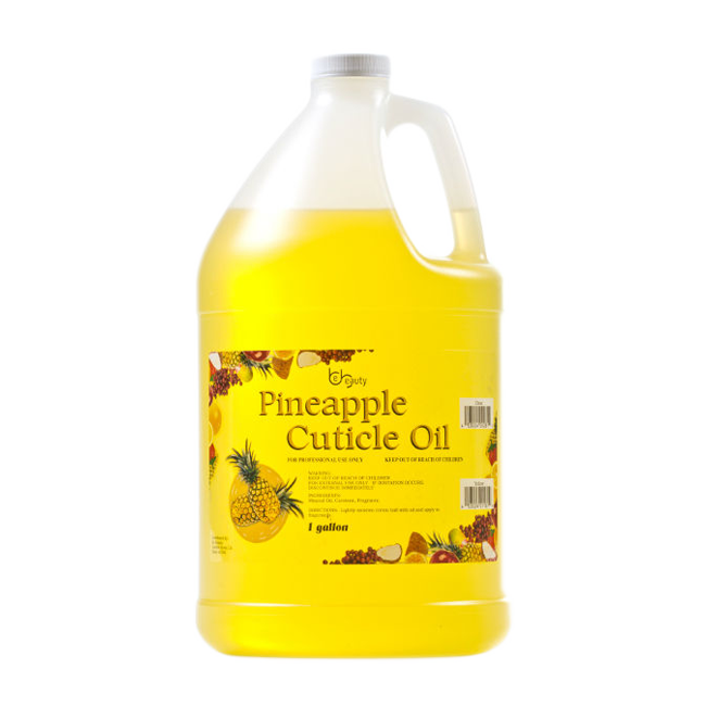 Be Beauty Spa Collection, Cuticle Oil, CCUT001G1, Yellow, Pineapple, 1Gallon KK0511