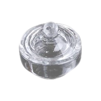 Cre8tion Empty Glass Crystal Jar, Large Size, 7-8cm, C, 26183 OK0508VD