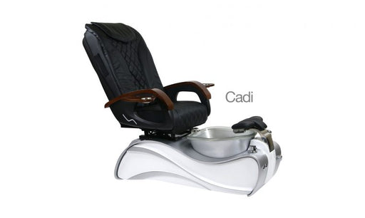 Cadi, Pedicure Spa Chair, White Silver KK (NOT Included Shipping Charge)