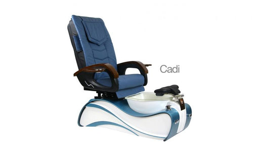 Cadi, Pedicure Spa Chair, Blue White KK (NOT Included Shipping Charge)