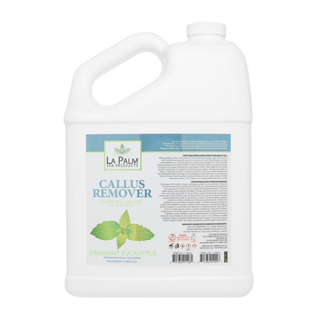 La Palm Callus Remover,  Spearmint Eucalyptus, 1Gal (Packing: 4pcs/case)