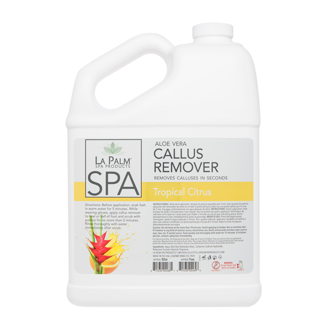 La Palm Callus Remover, Tropical Citrus, 1 Gal (Packing: 4pcs/case)