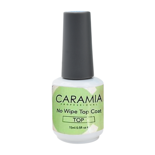 Caramia No Wipe Top Coat, 0.5 oz