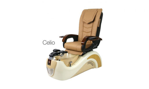 Celio, Pedicure Spa Chair, Cream Coffee Milk KK (NOT Included Shipping Charge)