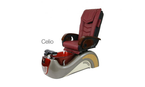 Celio, Pedicure Spa Chair, Sandriff Burnt Sienna KK (NOT Included Shipping Charge)