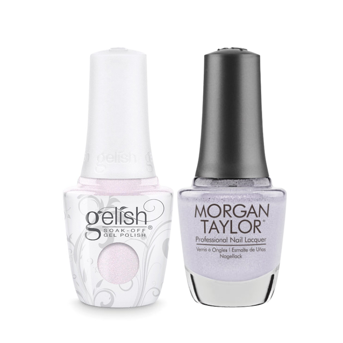 Gelish Gel Polish & Morgan Taylor Nail Lacquer, 1110307, Make A Splash Summer 2018 Collection, Cellophane Coat – Iridescent Overlay, 0.5oz KK