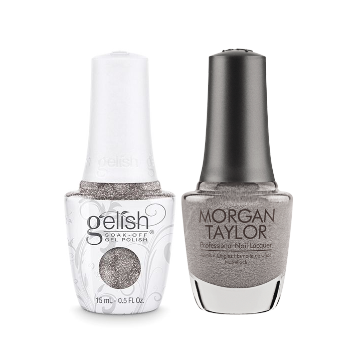 Gelish Gel Polish & Morgan Taylor Nail Lacquer, Chain Reaction , 0.5oz, 1110067 + 50067 KK0907