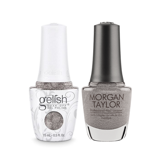 Gelish Gel Polish & Morgan Taylor Nail Lacquer, Chain Reaction , 0.5oz, 1110067 + 50067 KK0907