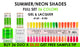 Chance Gel Polish & Nail Lacquer (by Cre8tion), Summer/Neon Shades Collection, 0.5oz, Full line of 36 Colors (From 145 To 180)