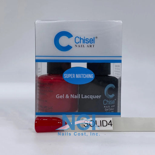 Chisel Nail Lacquer And Gel Polish, Solid Collection, SOLID004, 0.5oz OK0605LK