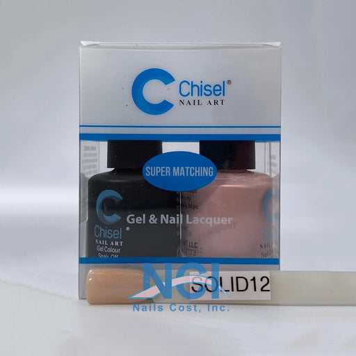 Chisel Nail Lacquer And Gel Polish, Solid Collection, SOLID012, 0.5oz OK0605LK