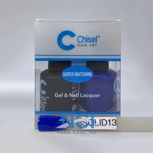 Chisel Nail Lacquer And Gel Polish, Solid Collection, SOLID013, 0.5oz OK0605LK