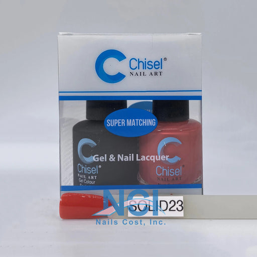 Chisel Nail Lacquer And Gel Polish, Solid Collection, SOLID023, 0.5oz OK0605LK