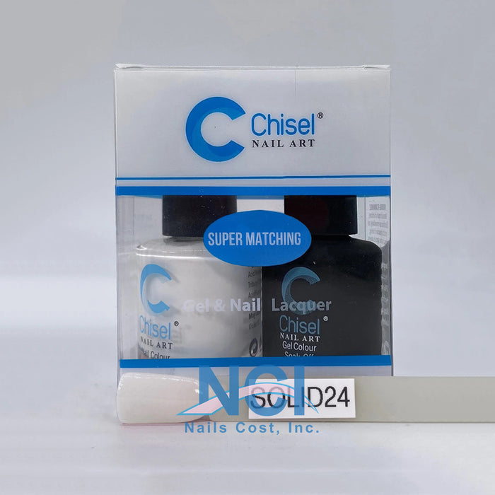 Chisel Nail Lacquer And Gel Polish, Solid Collection, SOLID024, 0.5oz OK0605LK