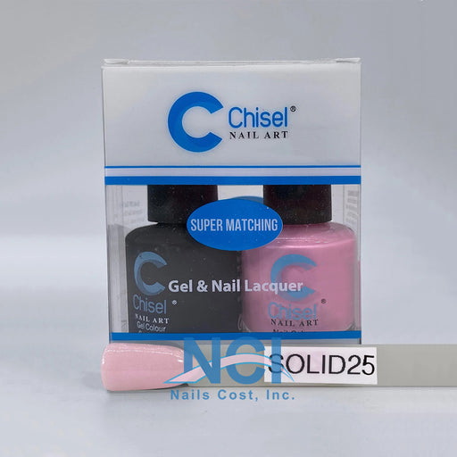 Chisel Nail Lacquer And Gel Polish, Solid Collection, SOLID025, 0.5oz OK0605LK