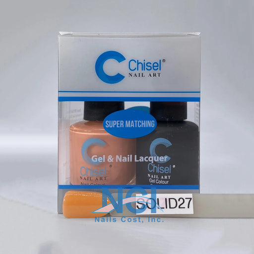 Chisel Nail Lacquer And Gel Polish, Solid Collection, SOLID027, 0.5oz OK0605LK