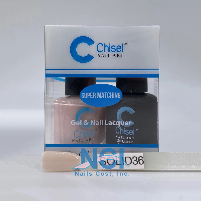 Chisel Nail Lacquer And Gel Polish, Solid Collection, SOLID036, 0.5oz OK0605LK