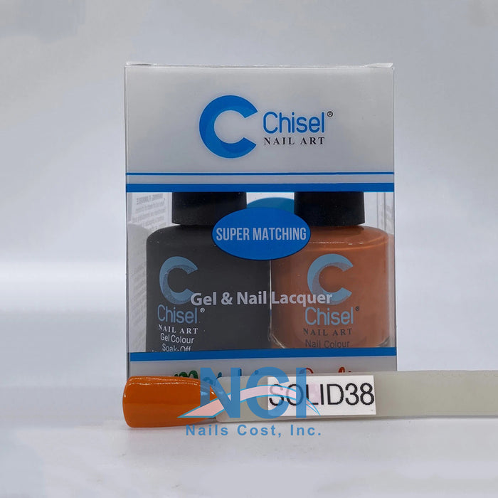 Chisel Nail Lacquer And Gel Polish, Solid Collection, SOLID038, 0.5oz OK0605LK