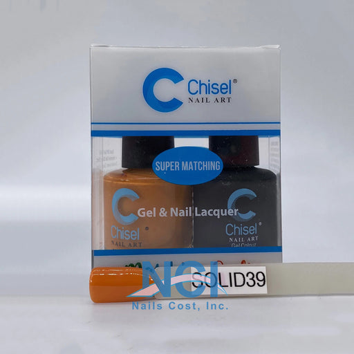 Chisel Nail Lacquer And Gel Polish, Solid Collection, SOLID039, 0.5oz OK0605LK