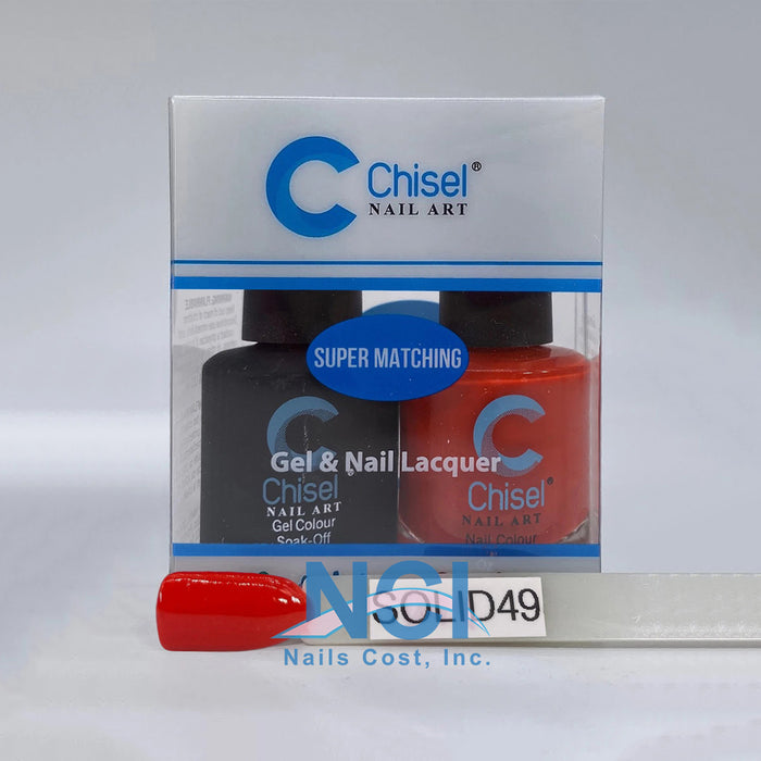 Chisel Nail Lacquer And Gel Polish, Solid Collection, SOLID049, 0.5oz OK0605LK