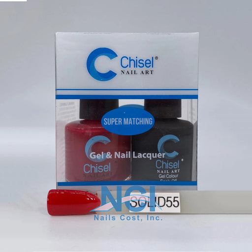 Chisel Nail Lacquer And Gel Polish, Solid Collection, SOLID055, 0.5oz OK0605LK