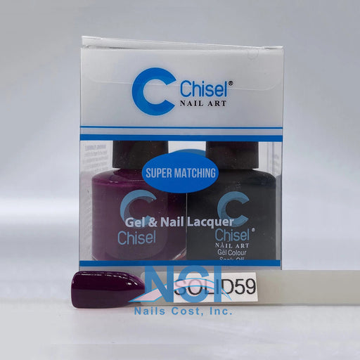 Chisel Nail Lacquer And Gel Polish, Solid Collection, SOLID059, 0.5oz OK0605LK