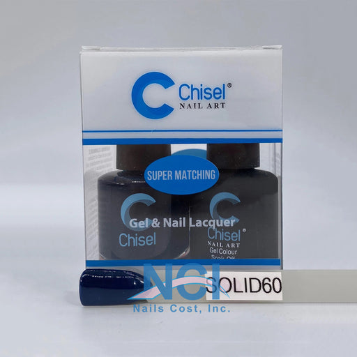 Chisel Nail Lacquer And Gel Polish, Solid Collection, SOLID060, 0.5oz OK0605LK