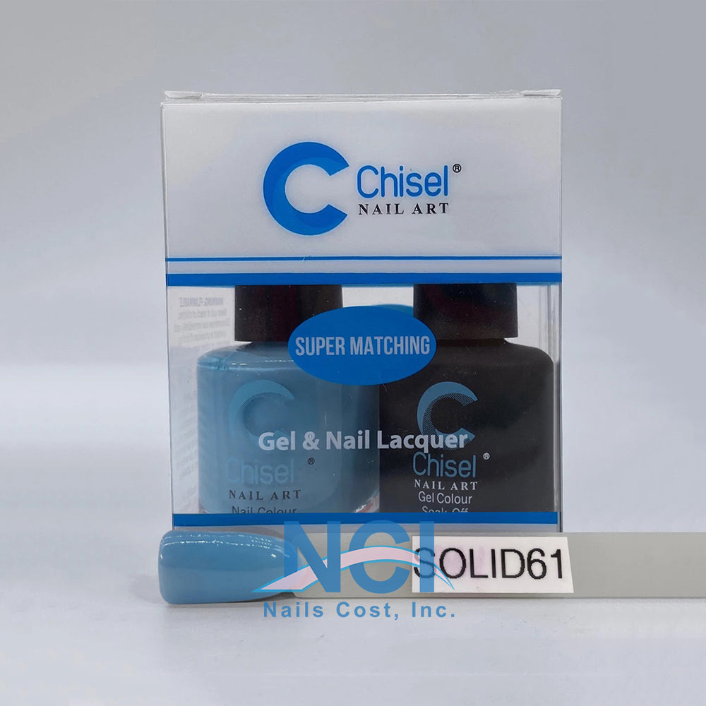 Chisel Nail Lacquer And Gel Polish, Solid Collection, SOLID061, 0.5oz OK0605LK