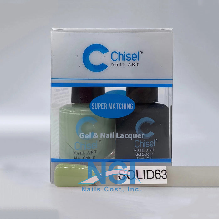 Chisel Nail Lacquer And Gel Polish, Solid Collection, SOLID063, 0.5oz OK0605LK