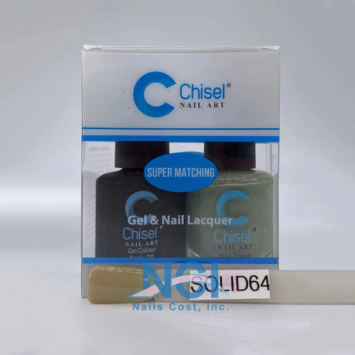 Chisel Nail Lacquer And Gel Polish, Solid Collection, SOLID064, 0.5oz OK0605LK