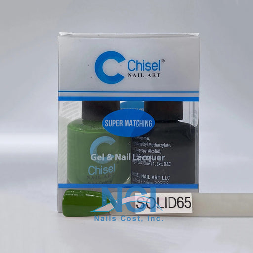 Chisel Nail Lacquer And Gel Polish, Solid Collection, SOLID065, 0.5oz OK0605LK