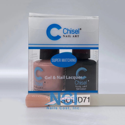 Chisel Nail Lacquer And Gel Polish, Solid Collection, SOLID071, 0.5oz OK0605LK