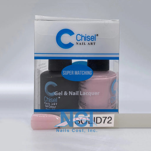 Chisel Nail Lacquer And Gel Polish, Solid Collection, SOLID072, 0.5oz OK0605LK