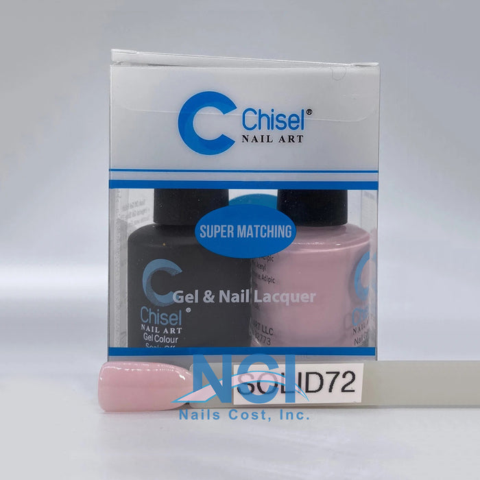 Chisel Nail Lacquer And Gel Polish, Solid Collection, SOLID072, 0.5oz OK0605LK