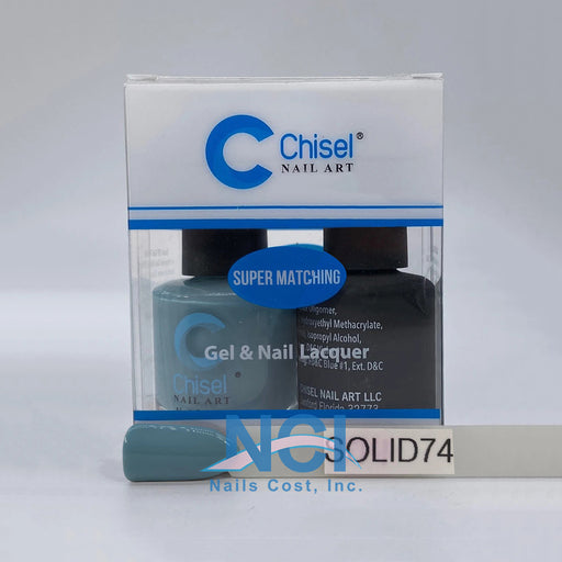 Chisel Nail Lacquer And Gel Polish, Solid Collection, SOLID074, 0.5oz OK0605LK