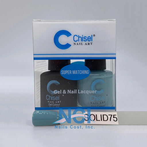 Chisel Nail Lacquer And Gel Polish, Solid Collection, SOLID075, 0.5oz OK0605LK