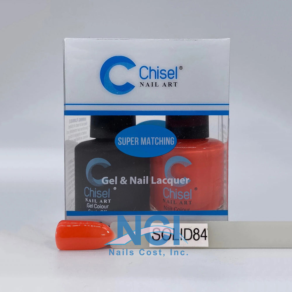 Chisel Nail Lacquer And Gel Polish, Solid Collection, SOLID084, 0.5oz OK0605LK
