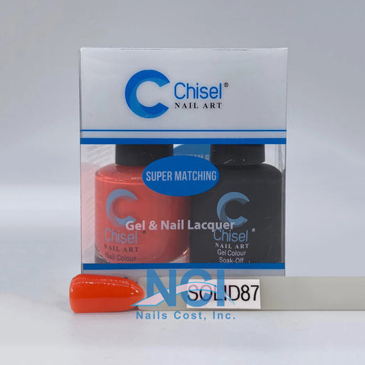 Chisel Nail Lacquer And Gel Polish, Solid Collection, SOLID087, 0.5oz OK0605LK