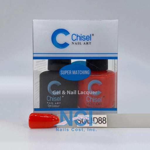 Chisel Nail Lacquer And Gel Polish, Solid Collection, SOLID088, 0.5oz OK0605LK
