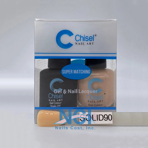 Chisel Nail Lacquer And Gel Polish, Solid Collection, SOLID090, 0.5oz OK0605LK