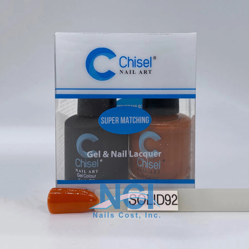 Chisel Nail Lacquer And Gel Polish, Solid Collection, SOLID092, 0.5oz OK0605LK