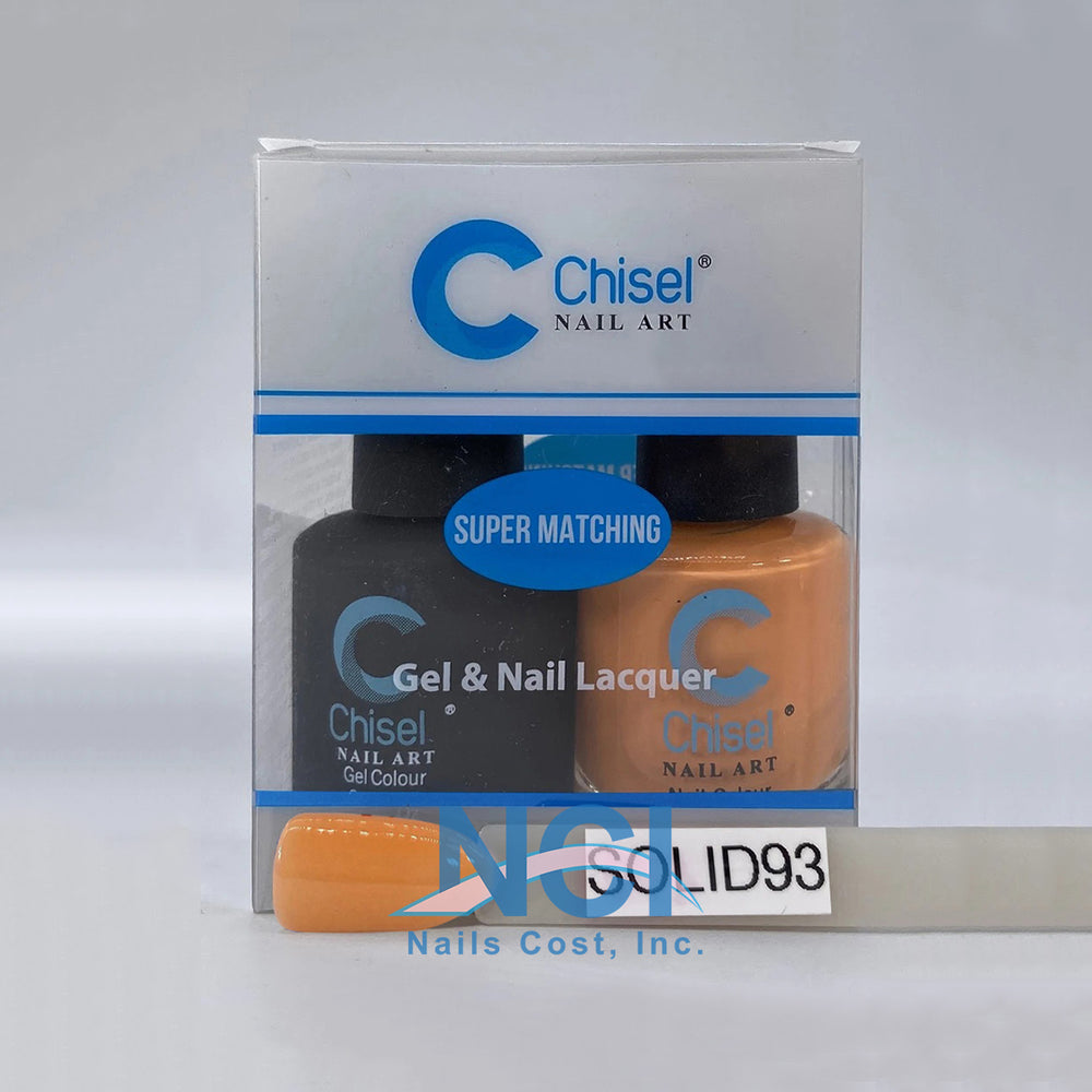 Chisel Nail Lacquer And Gel Polish, Solid Collection, SOLID093, 0.5oz OK0605LK