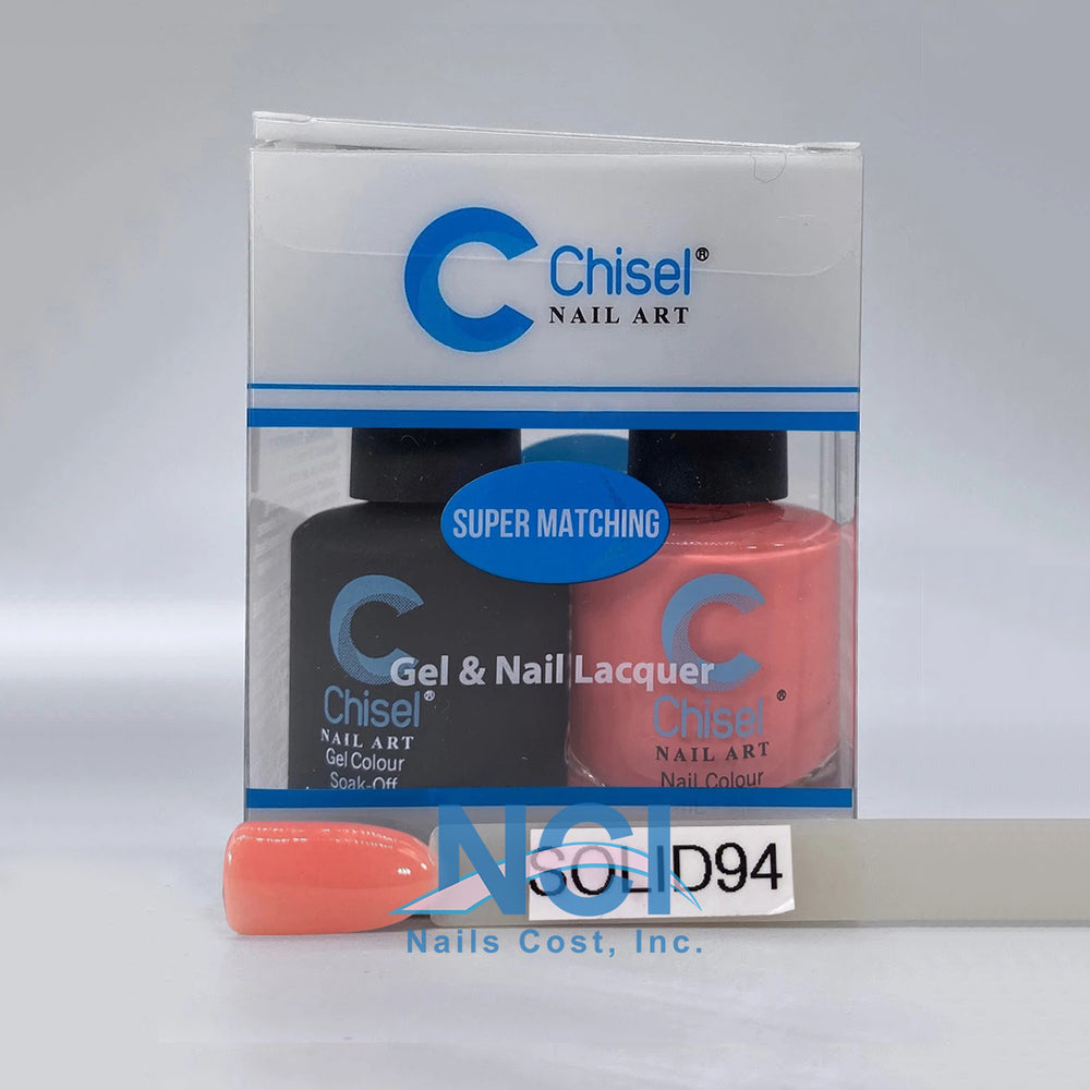 Chisel Nail Lacquer And Gel Polish, Solid Collection, SOLID094, 0.5oz OK0605LK