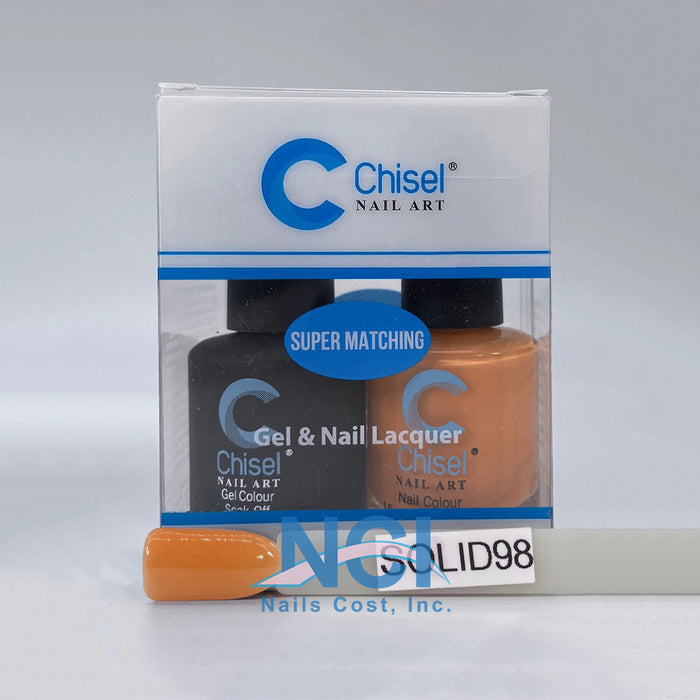 Chisel Nail Lacquer And Gel Polish, Solid Collection, SOLID098, 0.5oz OK0605LK