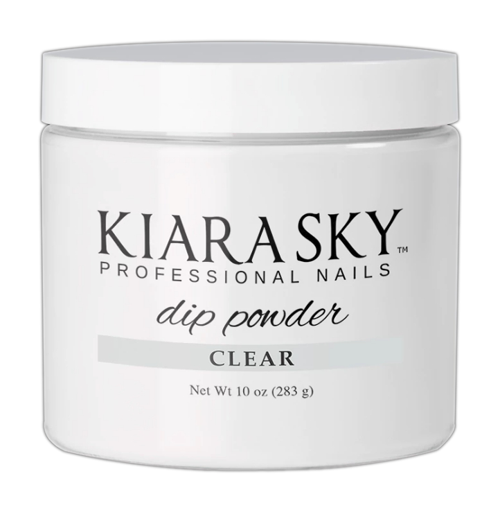 Kiara Sky Dipping Powder, Clear, 10oz KK1106