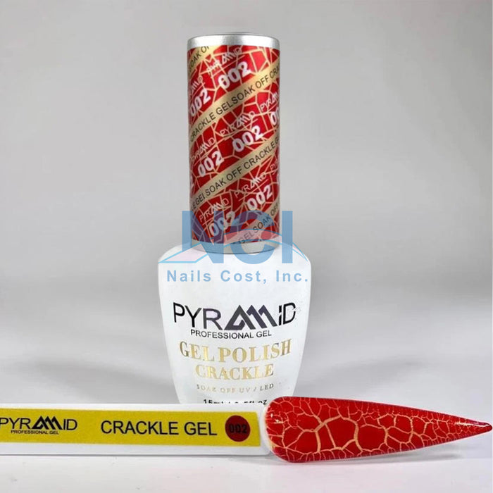 Pyramid Gel Polish, Crackle Collection, 02, 0.5oz OK1021MD